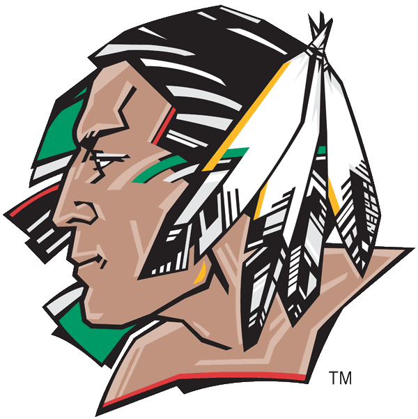 North Dakota Fighting Sioux logos iron-ons